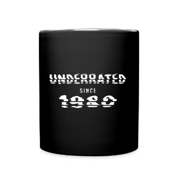 1980 anniversaire 42 ans édition sous-estimée - Mug uni - noir - Devant