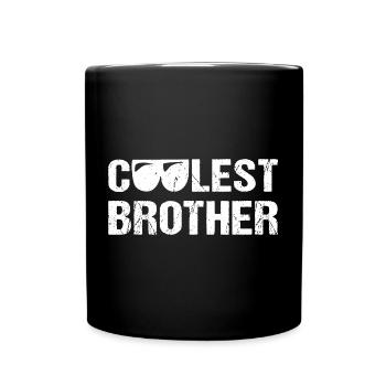 Cooles Brother Cool Bruder - Full Colour Mug - black - Front