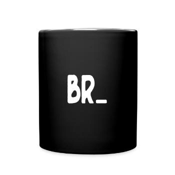 Bro - Tasse einfarbig - Schwarz - Vorne