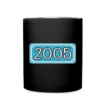 Année de naissance 2005 Anniversaire - Mug uni - noir - Devant