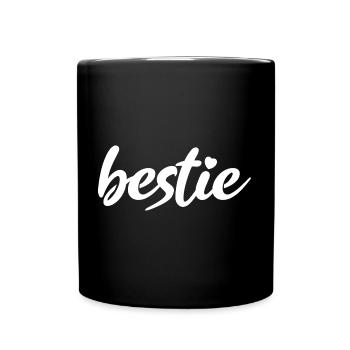 Best Best Best Hearts - Full Colour Mug - black - Front