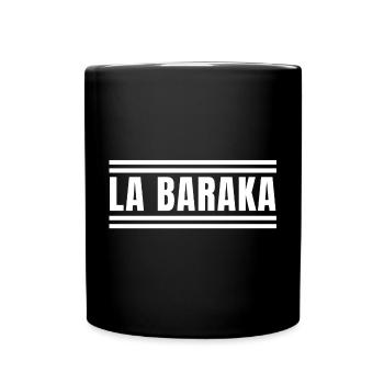 Baraka, la baraka, avoir de la chance - Mug uni - noir - Devant