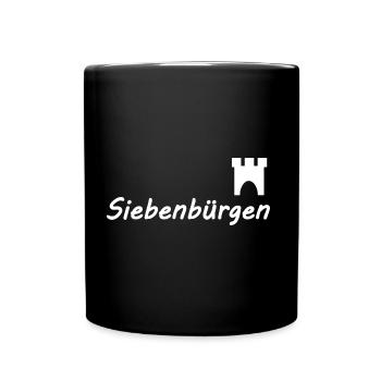 Ausflug nach Transylvania - Tasse einfarbig - Schwarz - Vorne