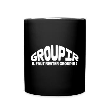 la septième compagnie, la 7ème compagnie - Mug uni - noir - Devant
