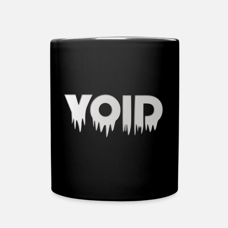 VOID LIQUID - Tasse einfarbig - Schwarz