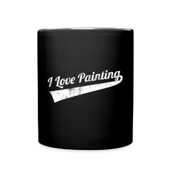 Painter Varnisher Love - Full Colour Mug - black - Front