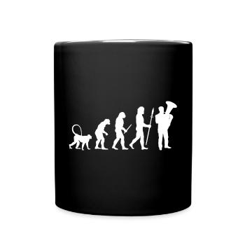 Développement du joueur de tuba - Mug uni - noir - Devant