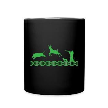 Hunter Hunt DNA | Color changeable - Full Colour Mug - black - Front