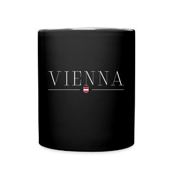 I love Vienna - Full Colour Mug - black - Front