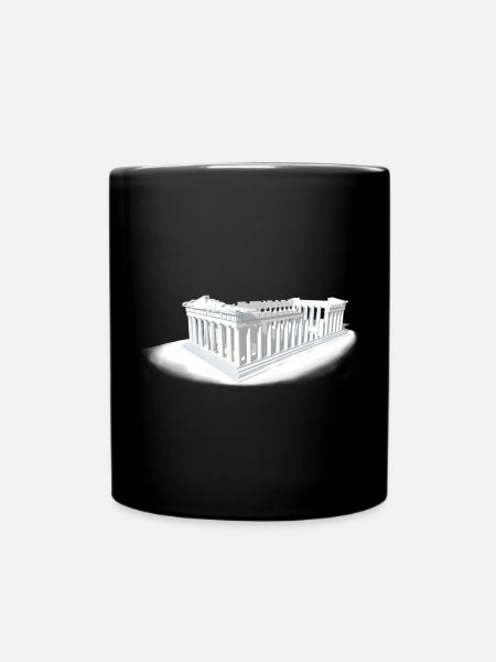 PARTHENON ATHEN - Tasse einfarbig - Schwarz