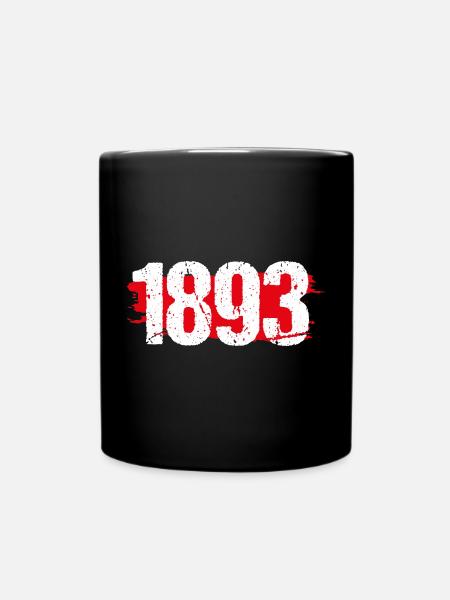 Stuttgart 1893 - Tasse einfarbig - Schwarz