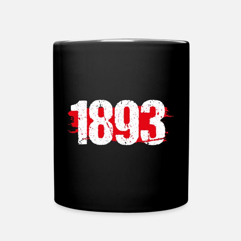 Stuttgart 1893 - Tasse einfarbig - Schwarz
