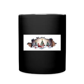 Christmas Decor - Full Colour Mug - black - Front