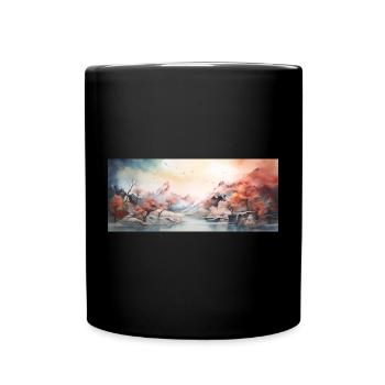 landscape - Full Colour Mug - black - Front