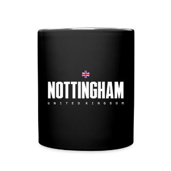 Nottingham City Emblem - Full Colour Mug - black - Front