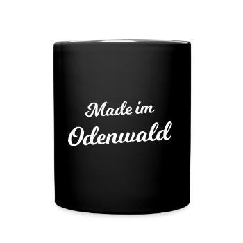 From the beautiful Odenwald - Full Colour Mug - black - Front