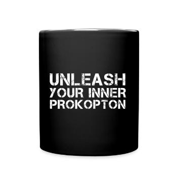 Stoicism Stoics Unleash Your Inner Procopton - Full Colour Mug - black - Front