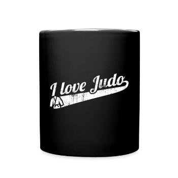 Judo Love - Full Colour Mug - black - Front