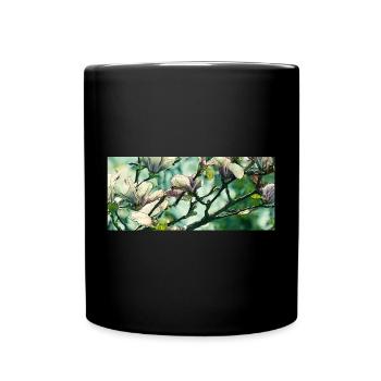 Magnolia Vintage Design - Mug uni - noir - Devant