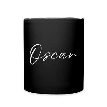 T-shirt au nom Oscar cadeau pour hommes - Mug uni - noir - Devant