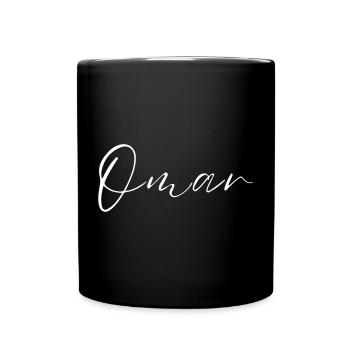 T-shirt Omar Name Cadeau pour hommes - Mug uni - noir - Devant