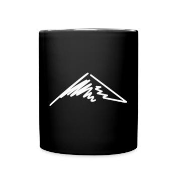 Mountain - Full Colour Mug - black - Front