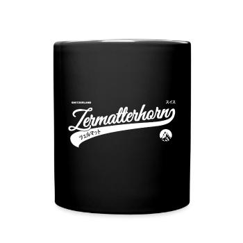 ZERMATTERHORN - Tasse einfarbig - Schwarz - Vorne