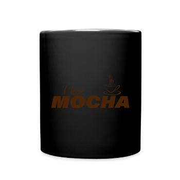 J’ADORE LE MOKA - Mug uni - noir - Devant