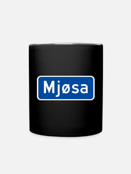 Lac Mjøsa - Mug uni - noir