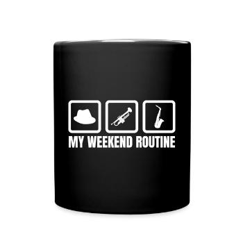 Trumpeter Weekend - Full Colour Mug - black - Front
