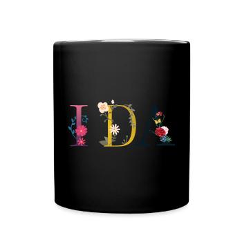 Ida - Tasse einfarbig - Schwarz - Vorne