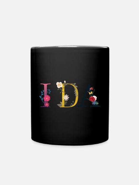 Ida - Tasse einfarbig - Schwarz