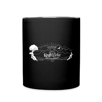 Gott hat uns keinen Geist der Furcht gegeben - Tasse einfarbig - Schwarz - Vorne