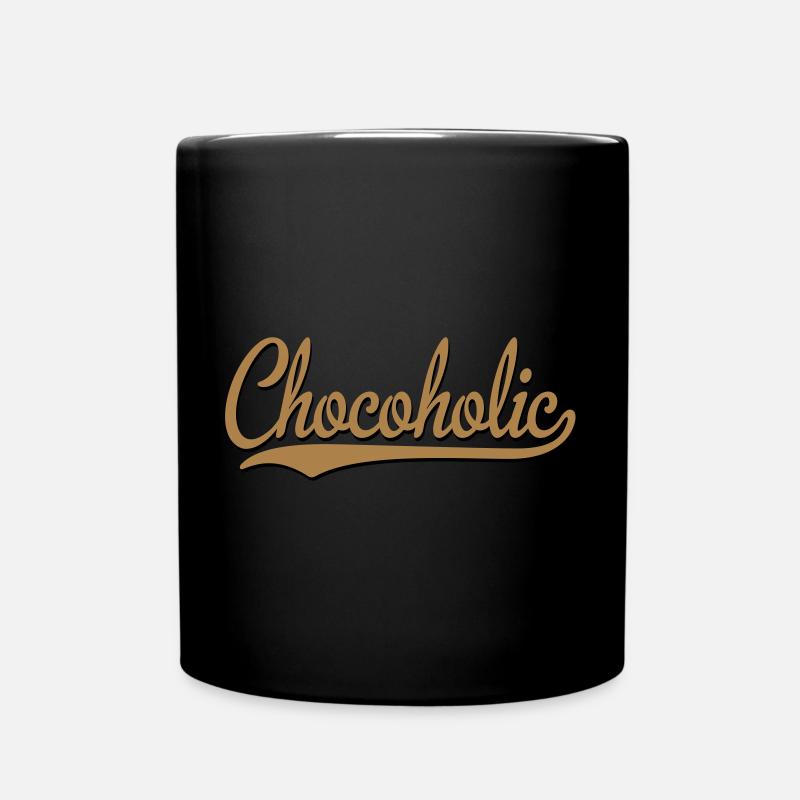 2541614 15352890 chocolate - Full Colour Mug - black