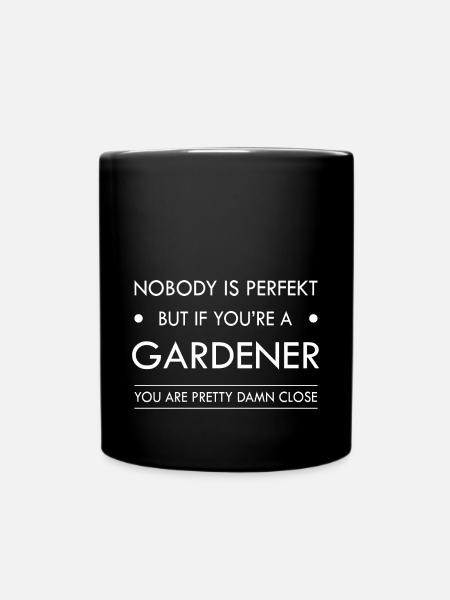 Gardener - Gardener - Gardening - Gardening - Full Colour Mug - black