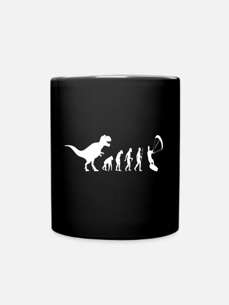 Evolution du kitesurf en kitesurf avec T-Rex 2 - Mug uni - noir
