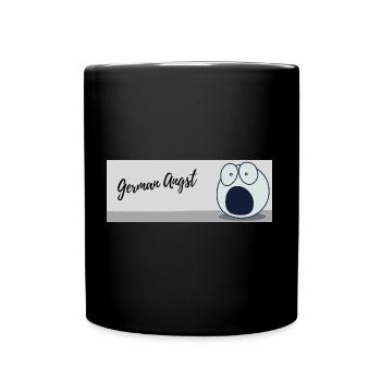 German Angst - Tasse einfarbig - Schwarz - Vorne