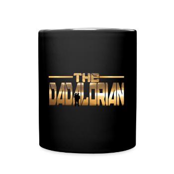 Father son dadalorian - Full Colour Mug - black - Front