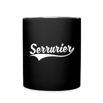 Schlosser - Tasse einfarbig - Schwarz - Vorne