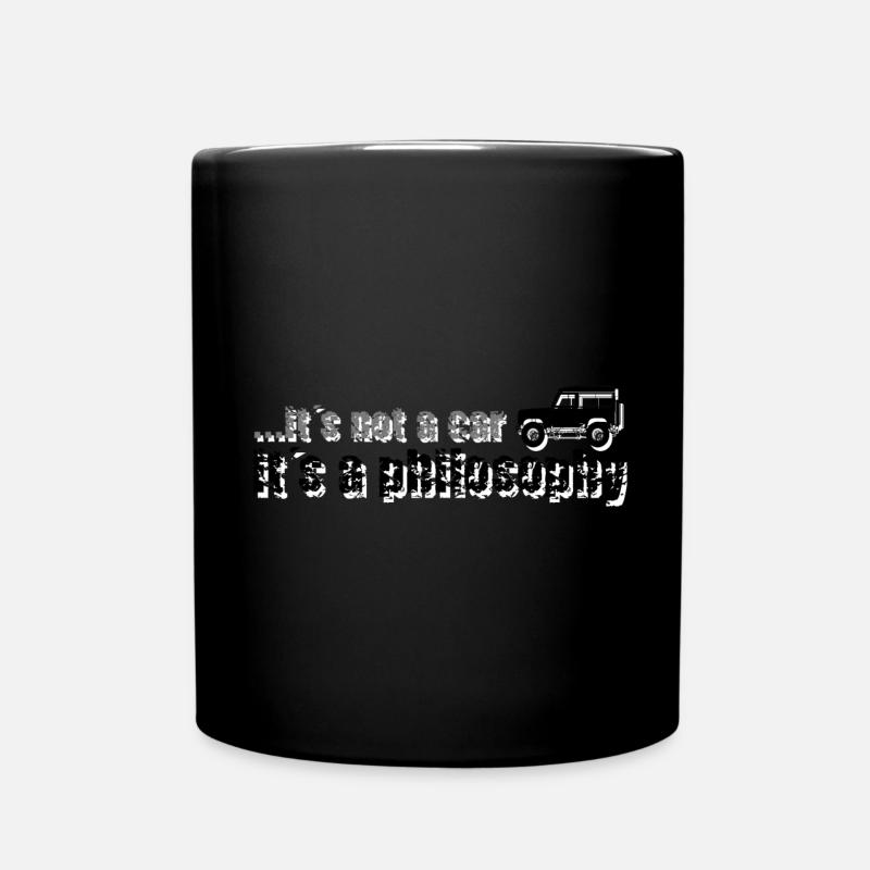 Philosophy Defender Land-Rover - Tasse einfarbig - Schwarz