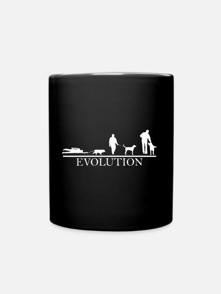 Evolution Gassi Go Dog - Full Colour Mug - black