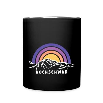 Hochschwab 2277 m Styria Austria Austria - Full Colour Mug - black - Front