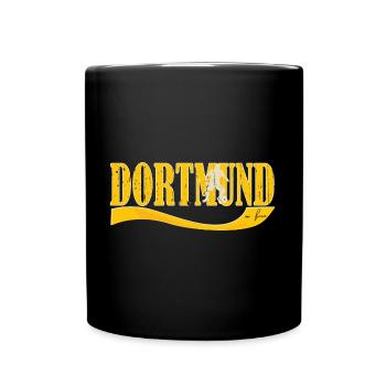 drtmund - Tasse einfarbig - Schwarz - Vorne