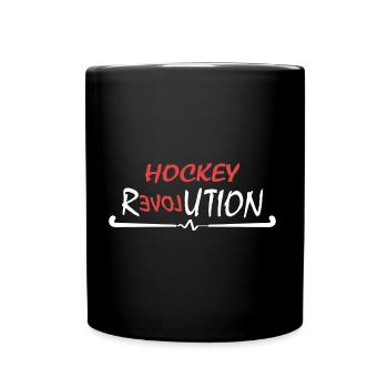 feldhockey hockey hockey hockey hockey-love hockey - Mug uni - noir - Devant