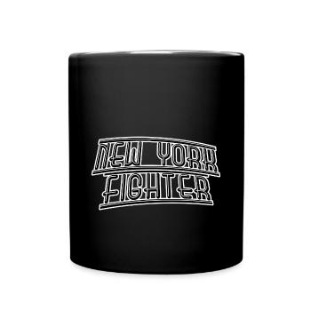 Chasseur de New York - Mug uni - noir - Devant