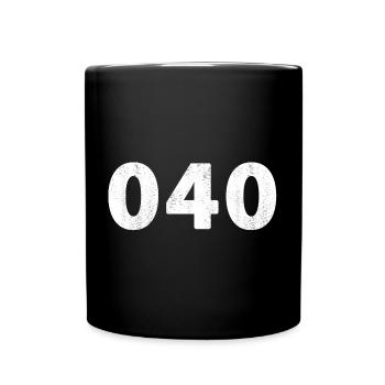 040 Eindhoven Veldhoven Geldrop Valkenswaard Heeze - Mug uni - noir - Devant