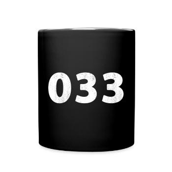 033 Amersfoort Leusden Hoevelaken Hoogland Eemdijk - Mug uni - noir - Devant
