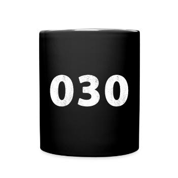 030 Utrecht Bilthoven Zeist Vleuten Houten Bunnik - Mug uni - noir - Devant