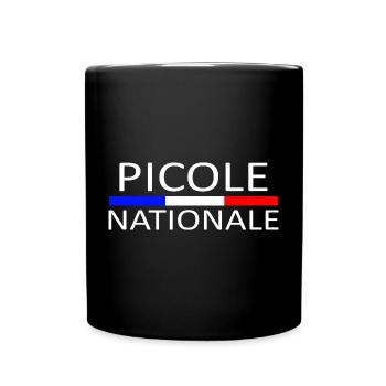 picole nationale - Mug uni - noir - Devant