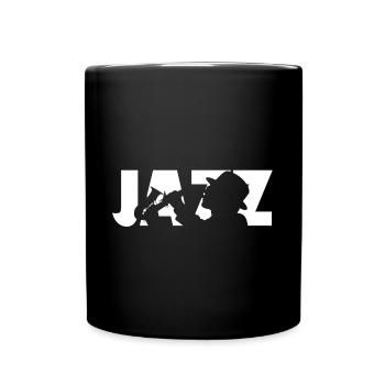 Jazz - Tasse einfarbig - Schwarz - Vorne